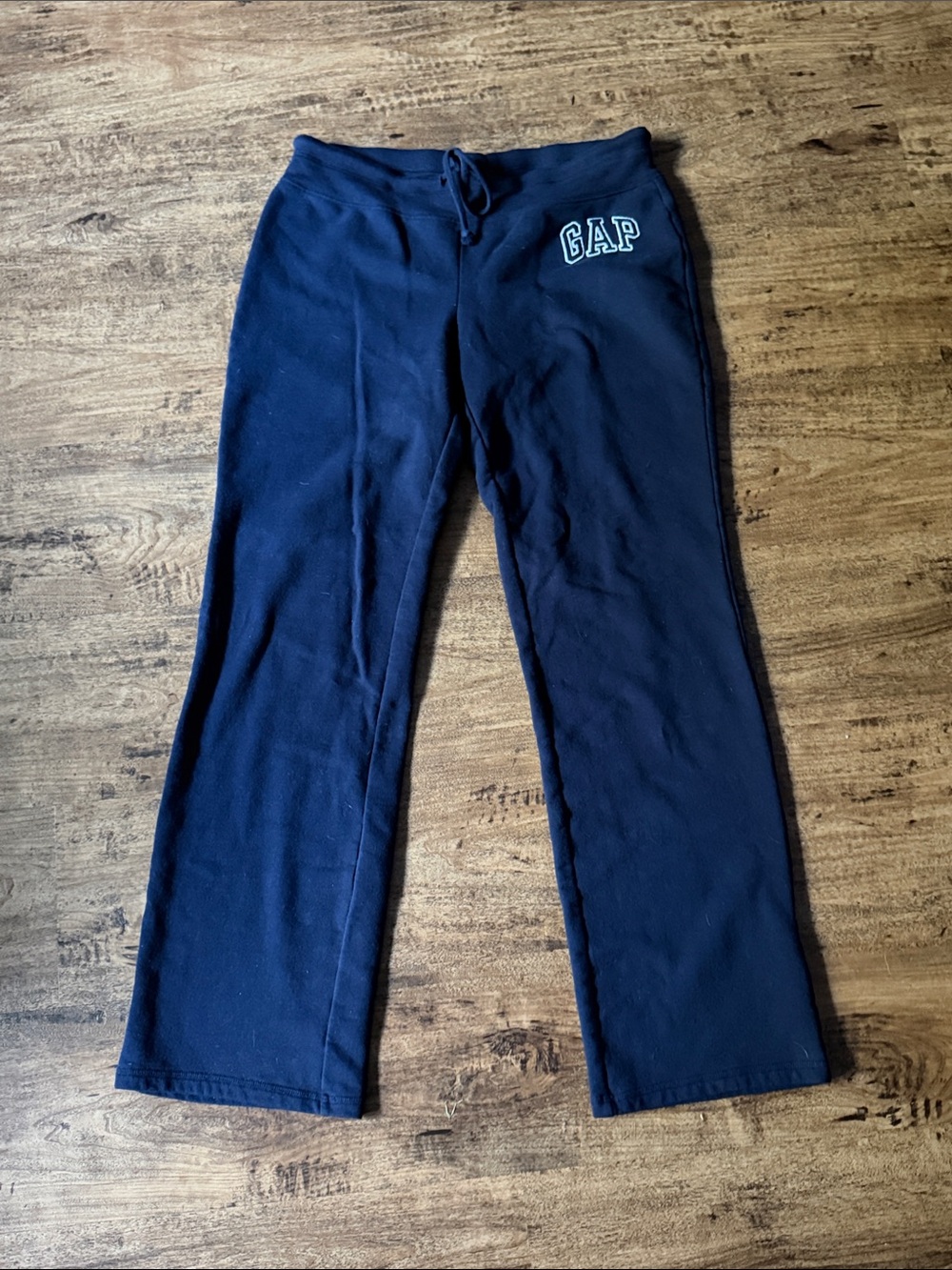 GAP  Dark Blue Sweatpants with Logo women’s medium